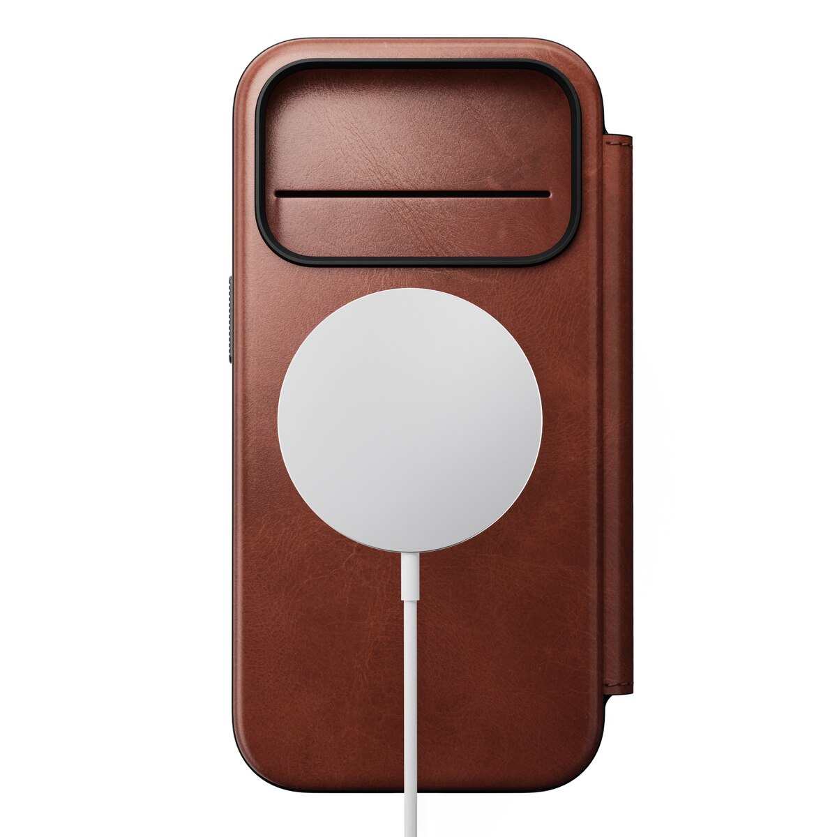iPhone 17 Pro Modern Horween Leather Folio MagSafe Black