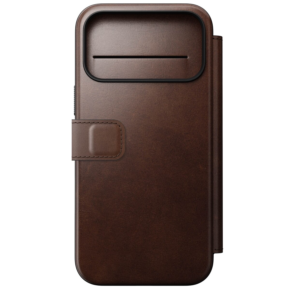 iPhone 17 Pro Max Modern Horween Leather Folio MagSafe Black