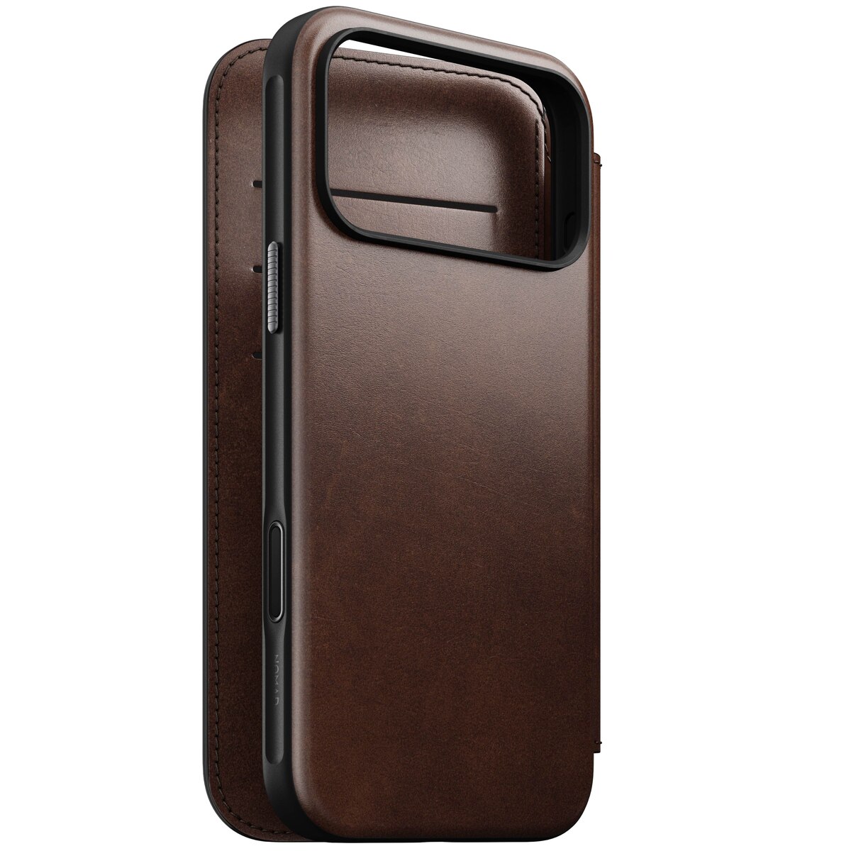 iPhone 17 Pro Max Modern Horween Leather Folio MagSafe Black