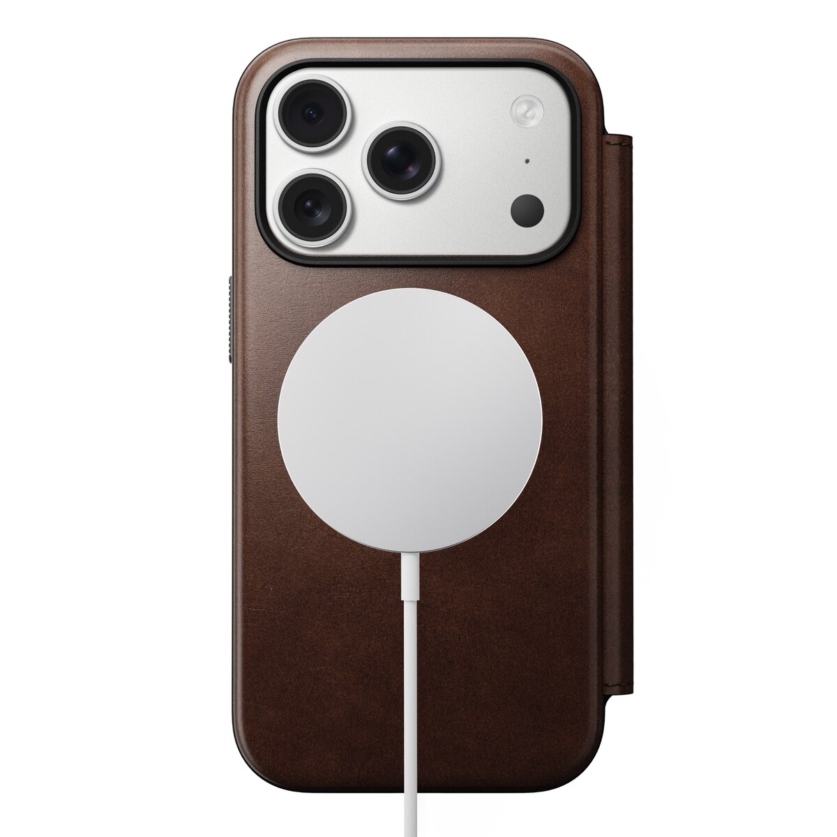 iPhone 17 Pro Modern Horween Leather Folio MagSafe Black