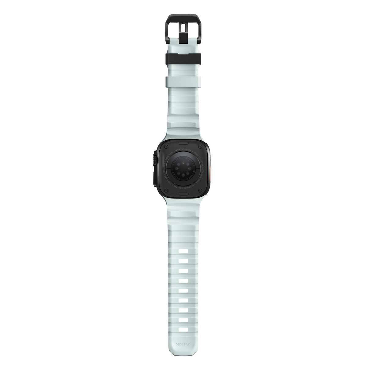 Apple Watch Series 9 45mm Rocky Point Band Icy Blue Glow (Black Hardware) - Limited edition