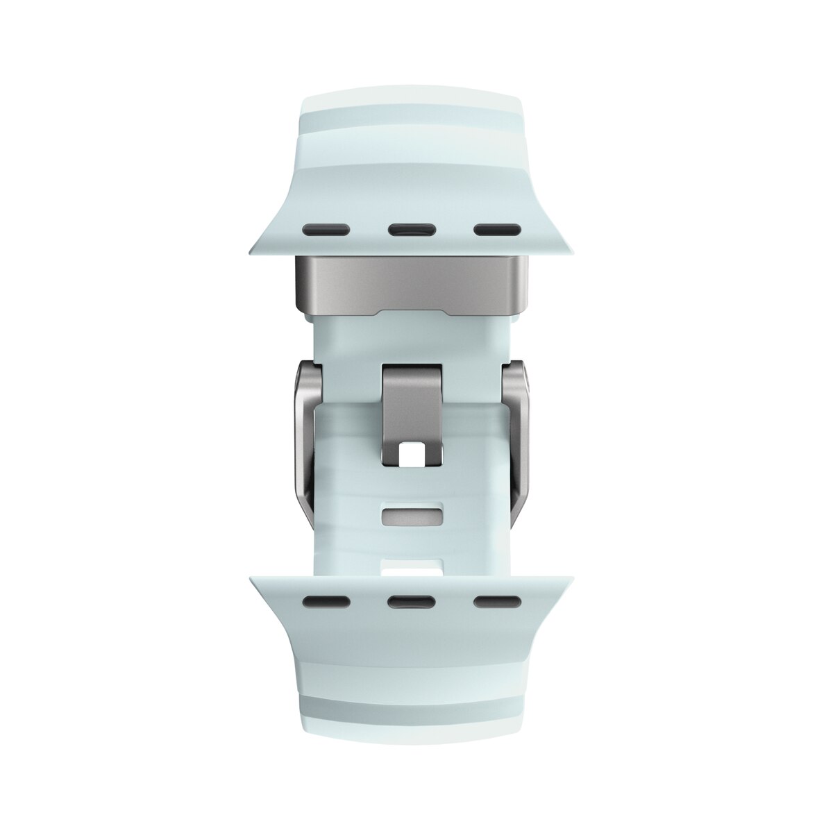 Apple Watch Series 1-3 42mm Rocky Point Band Icy Blue Glow (Natural Hardware) - Limited edition