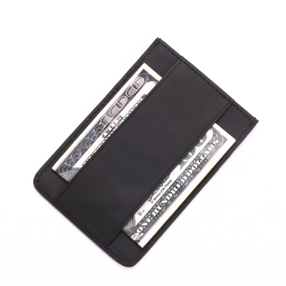 Slim RFID Card Case Black