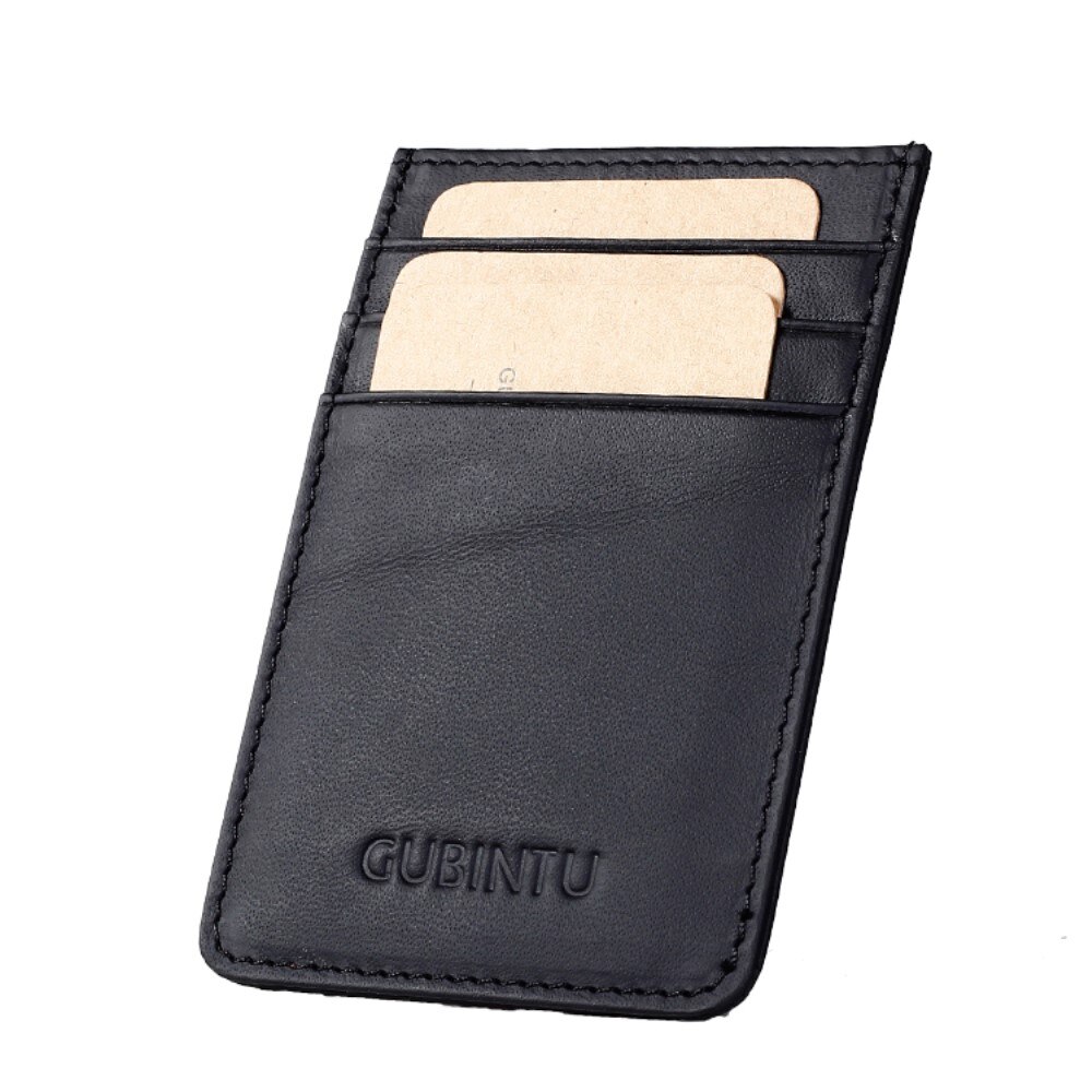 Slim RFID Card Case Black