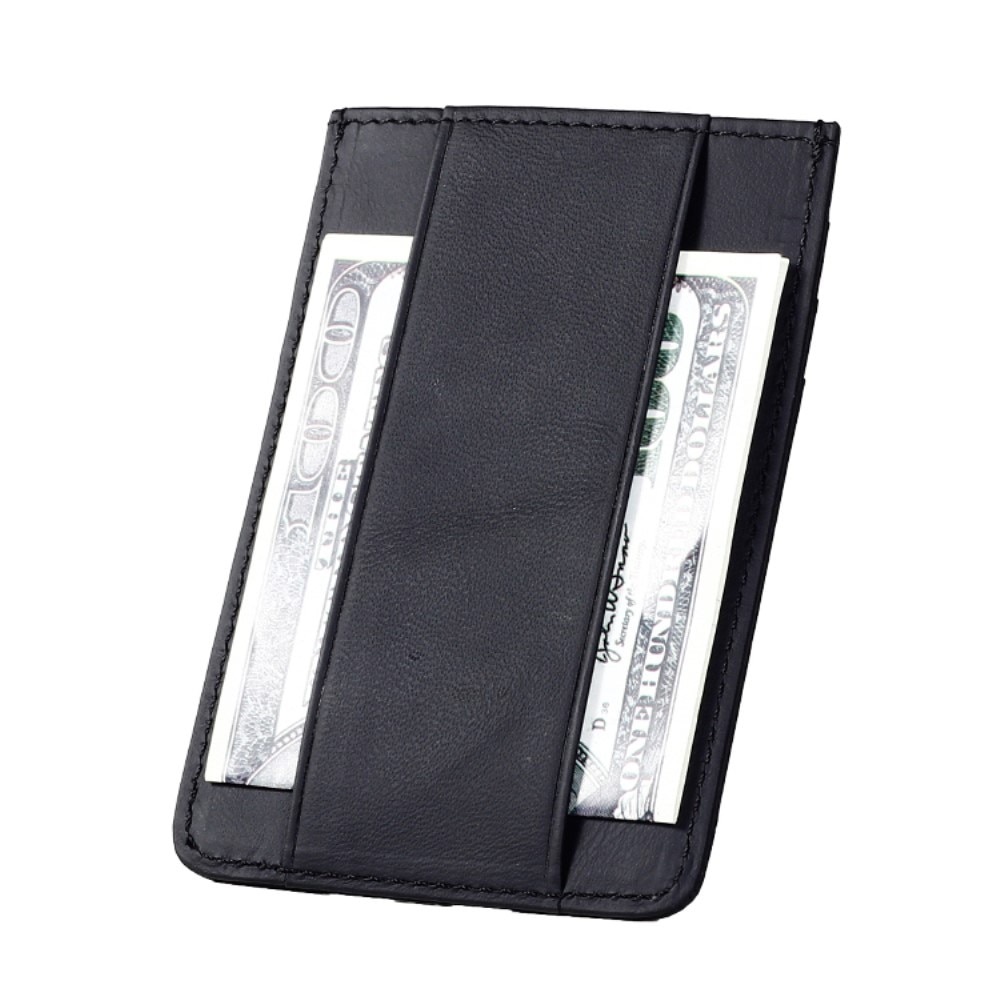 Slim RFID Card Case Black