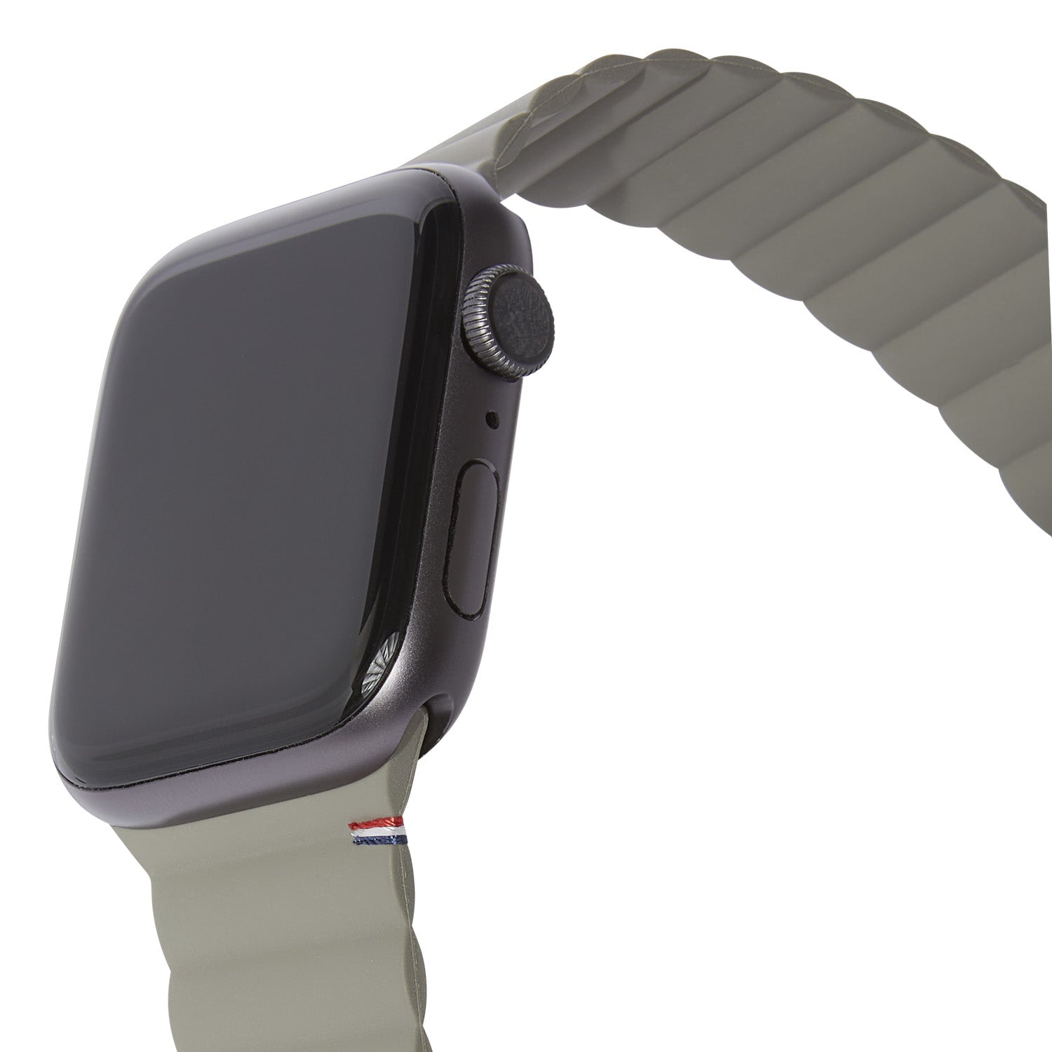 Silicone Magnetic Traction Strap Lite Apple Watch 42mm Olive