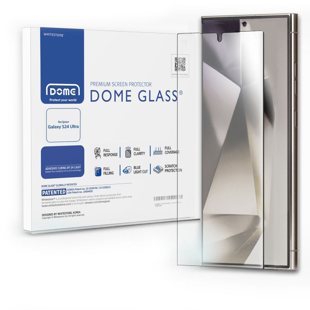 Samsung Galaxy S24 Ultra Dome Glass Replacement Screen Protector