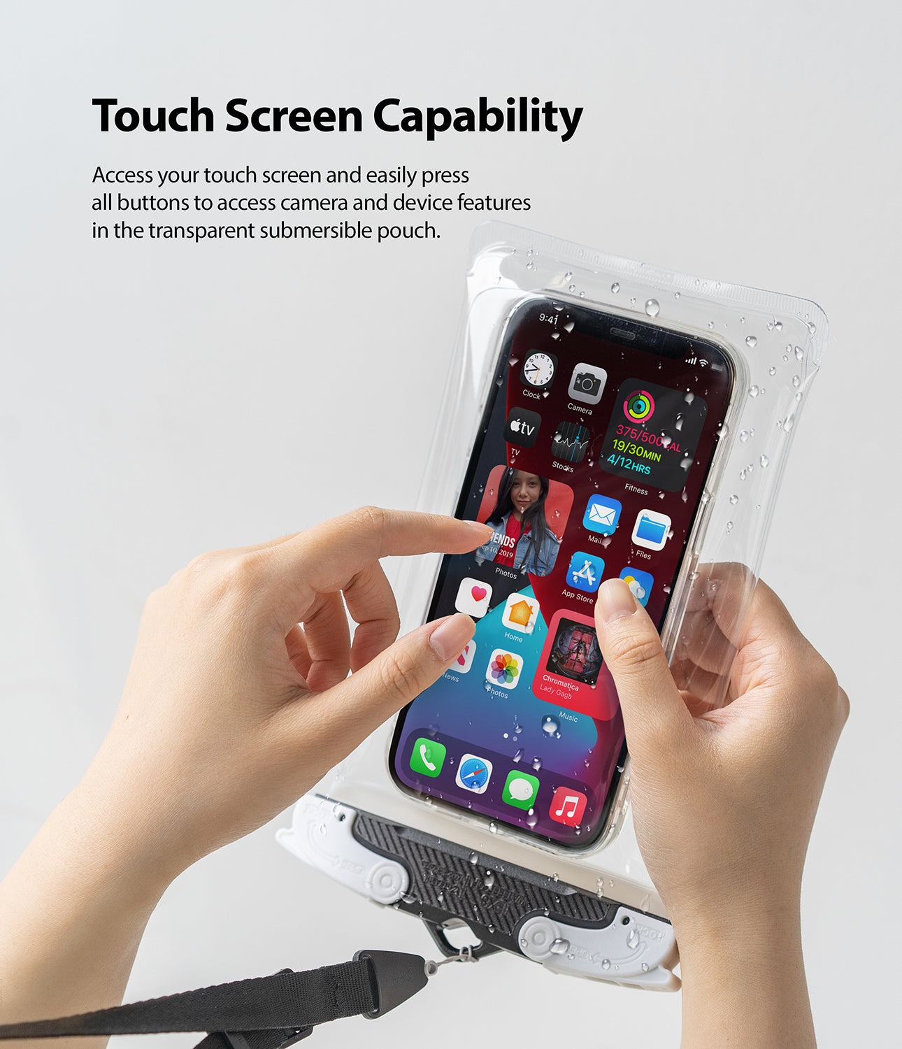 Universal  Waterproof Pouch Phone Case Transparent