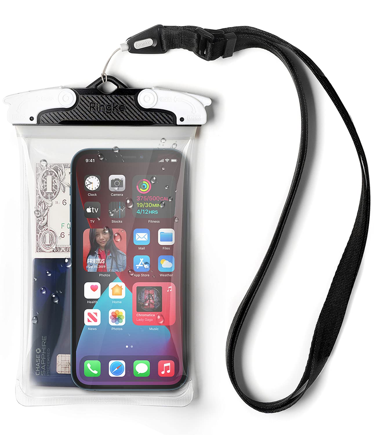 Universal  Waterproof Pouch Phone Case Transparent