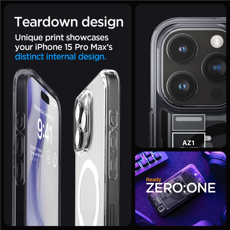 iPhone 15 Pro Max Case Ultra Hybrid MagSafe Zero One