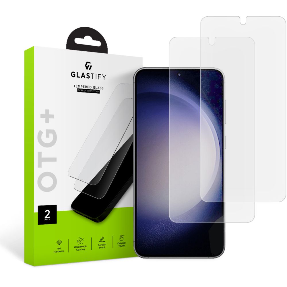 Samsung Galaxy S23 OTG+ Tempered Glass (2-pack)