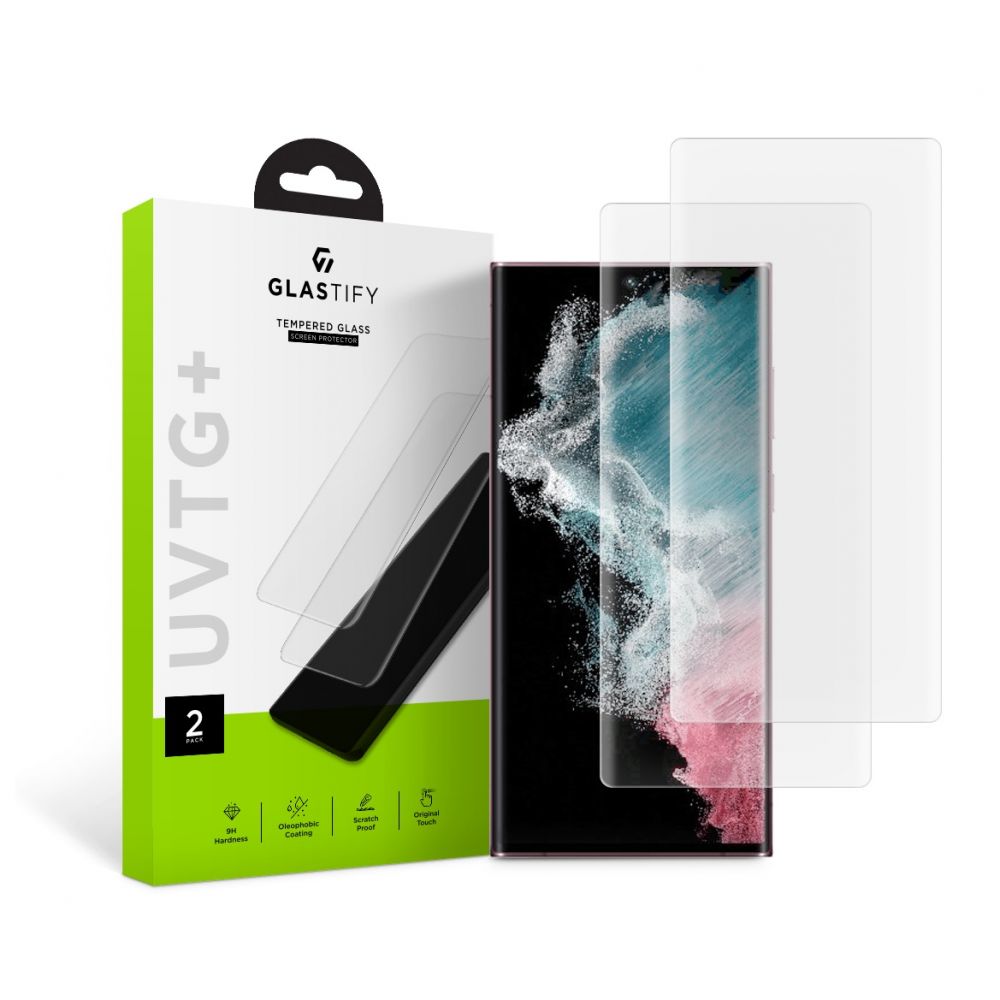 Samsung Galaxy S22 Ultra UV Tempered Glass (2-pack)