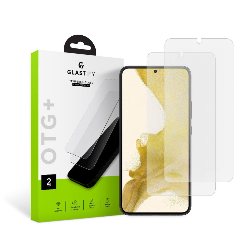Samsung Galaxy S22 Plus OTG+ Tempered Glass (2-pack)