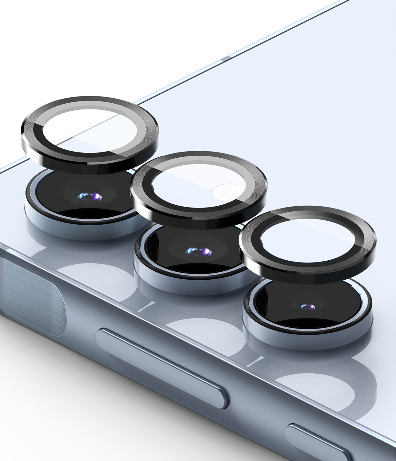 Samsung Galaxy A35 Camera Lens Frame Glass Black