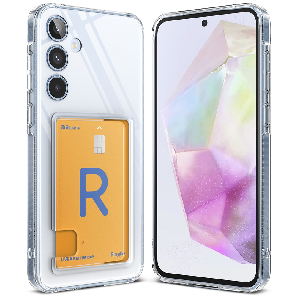 Samsung Galaxy A35 Fusion Card Case Transparent