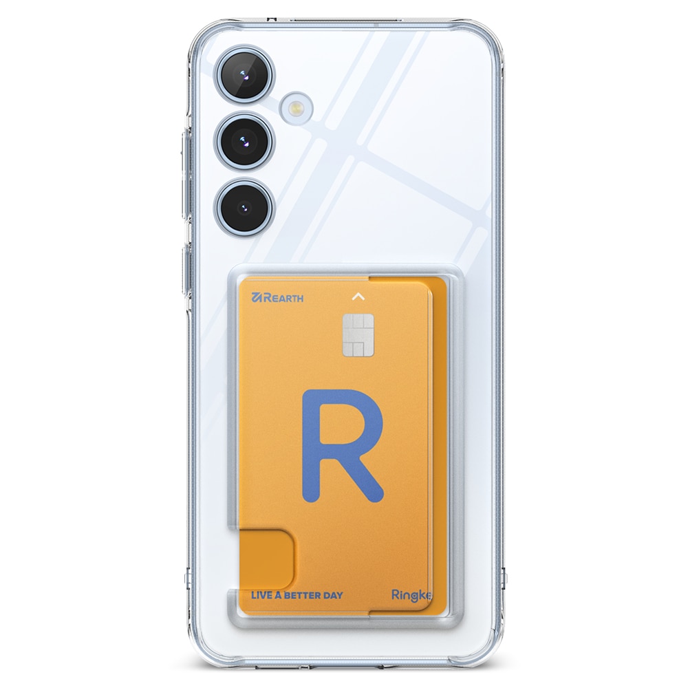 Samsung Galaxy A35 Fusion Card Case Transparent