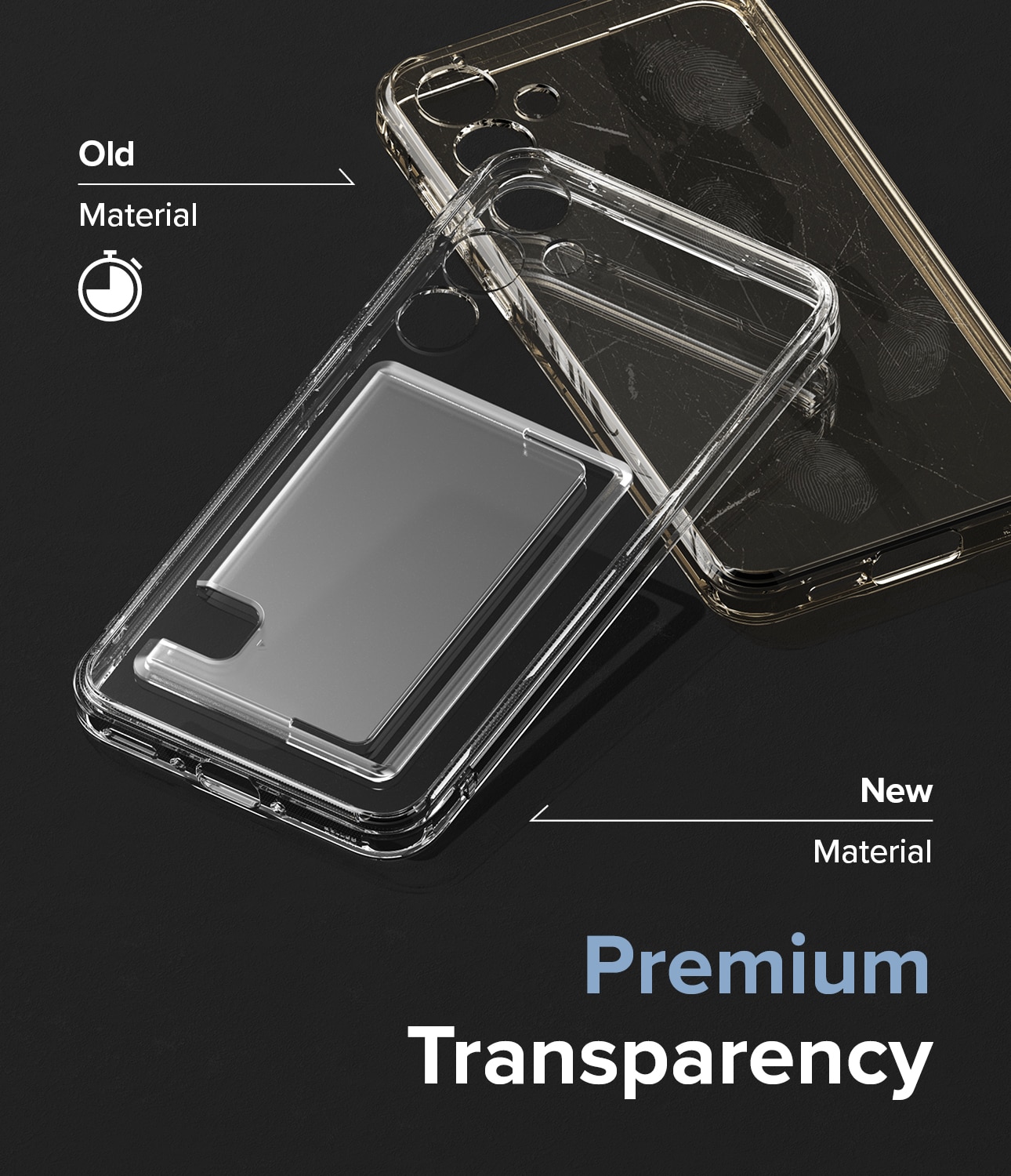 Samsung Galaxy A35 Fusion Card Case Transparent