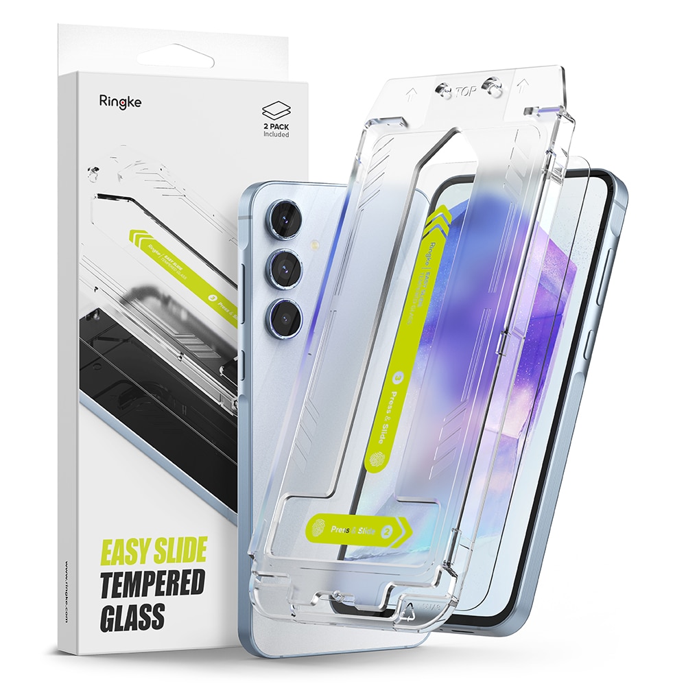 Samsung Galaxy A55 Easy Slide Glass (2-pack)