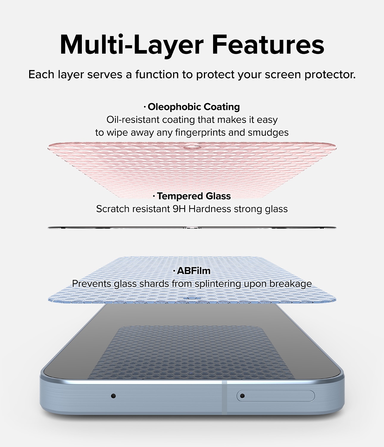 Samsung Galaxy A55 Easy Slide Glass (2-pack)