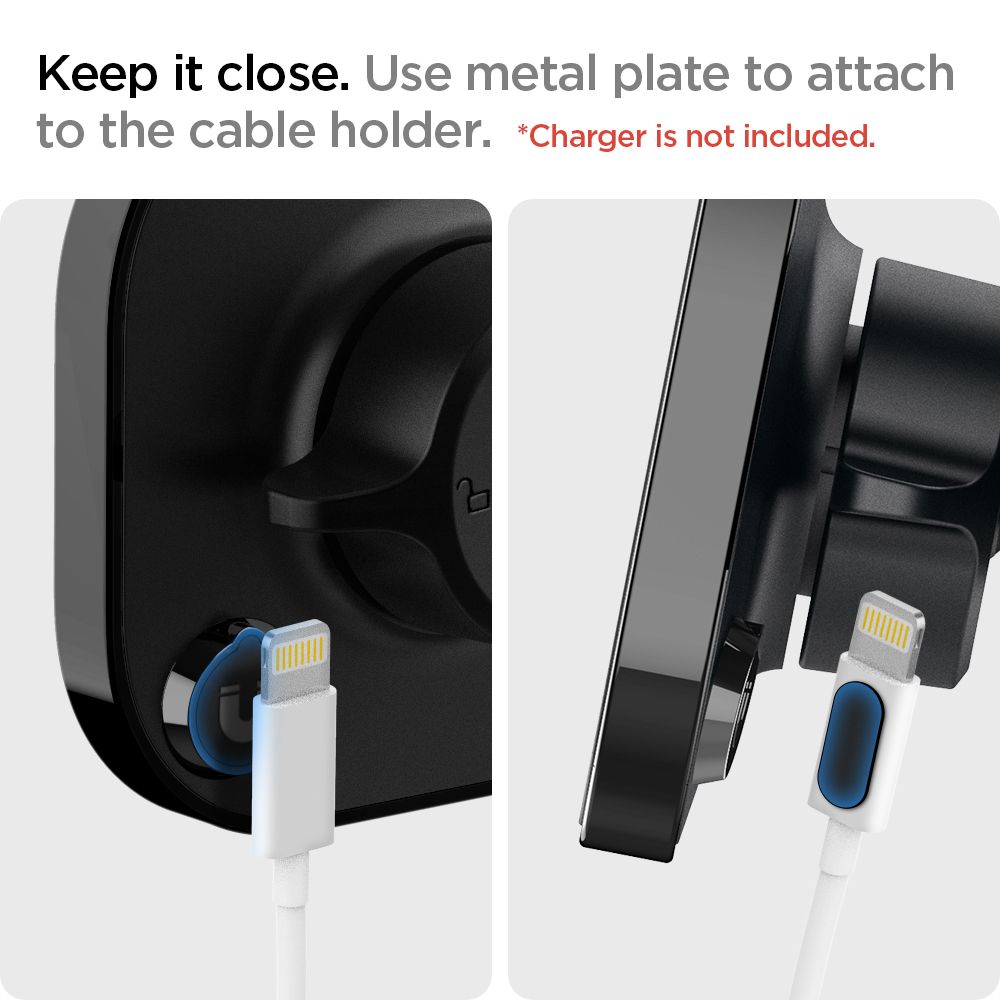 OneTap Magnetic MagSafe Car Mount Holder Black