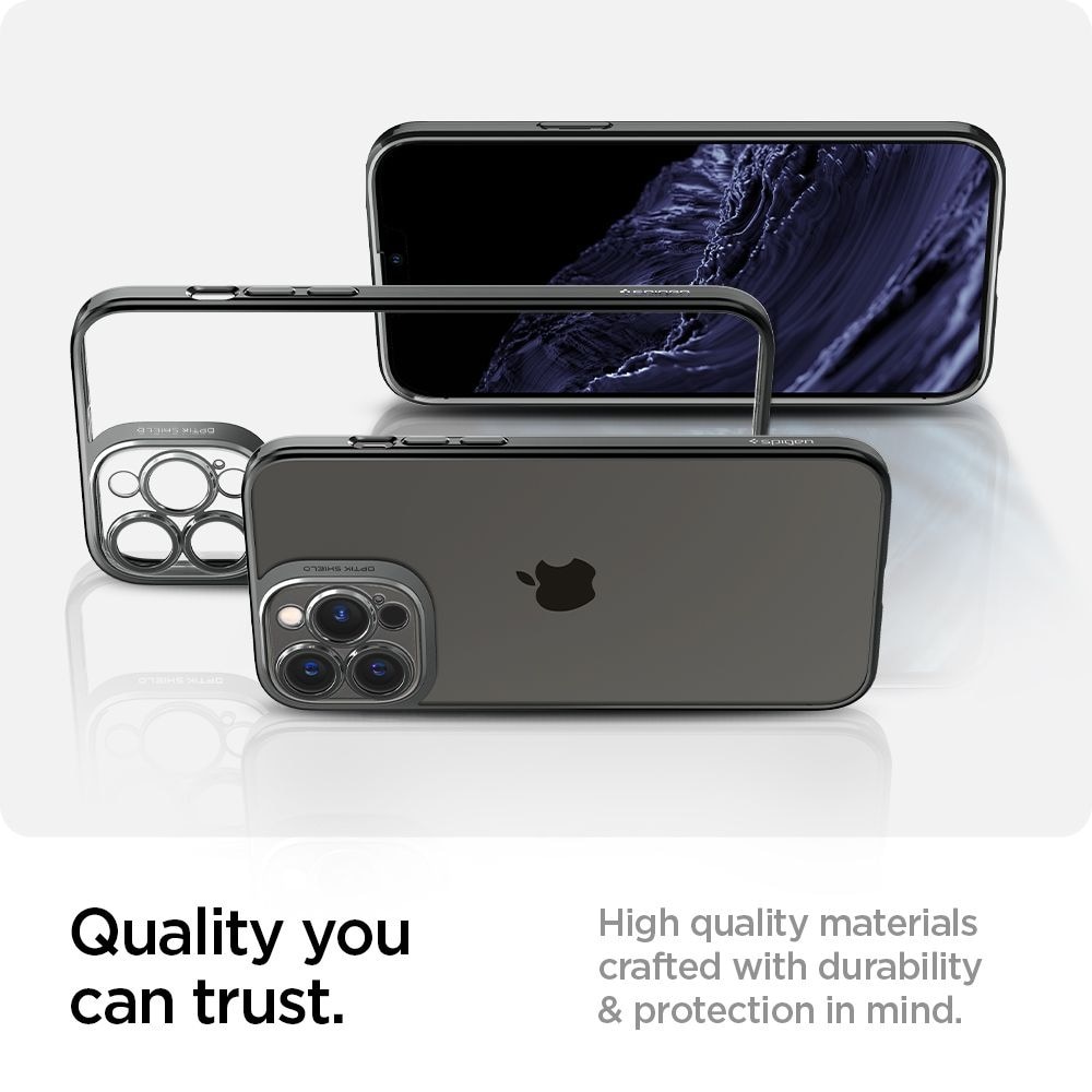 iPhone 13 Pro Optik Crystal Chrome Grey