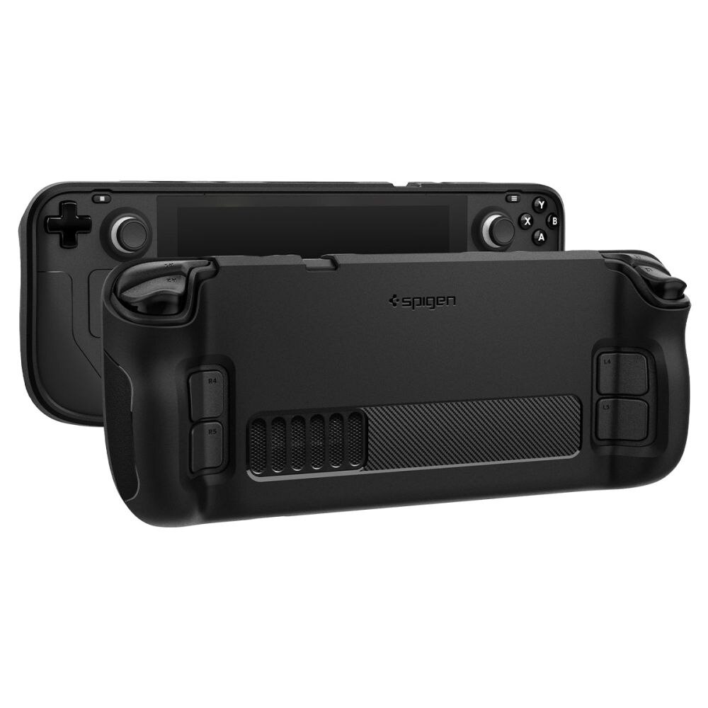 Steam Deck Case Rugged Armor Black