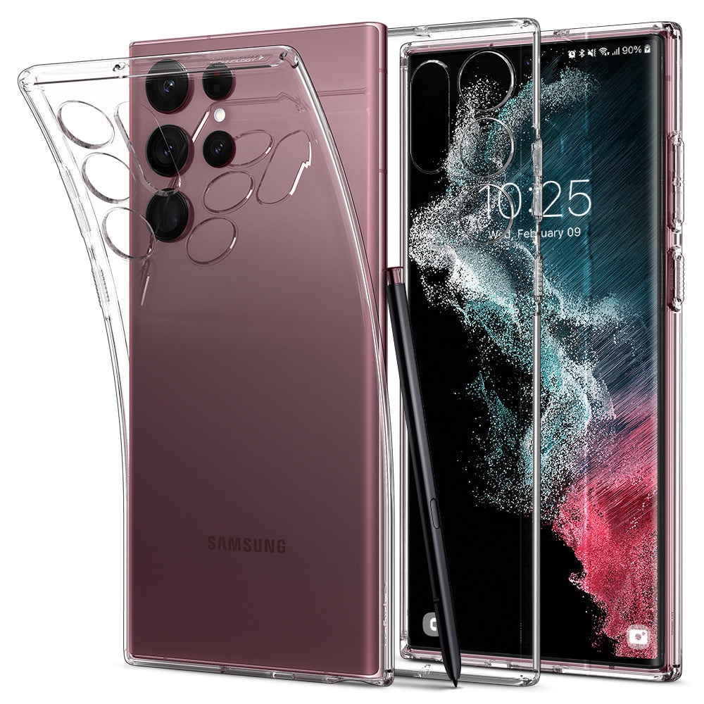 Samsung Galaxy S22 Ultra Case Liquid Crystal Clear