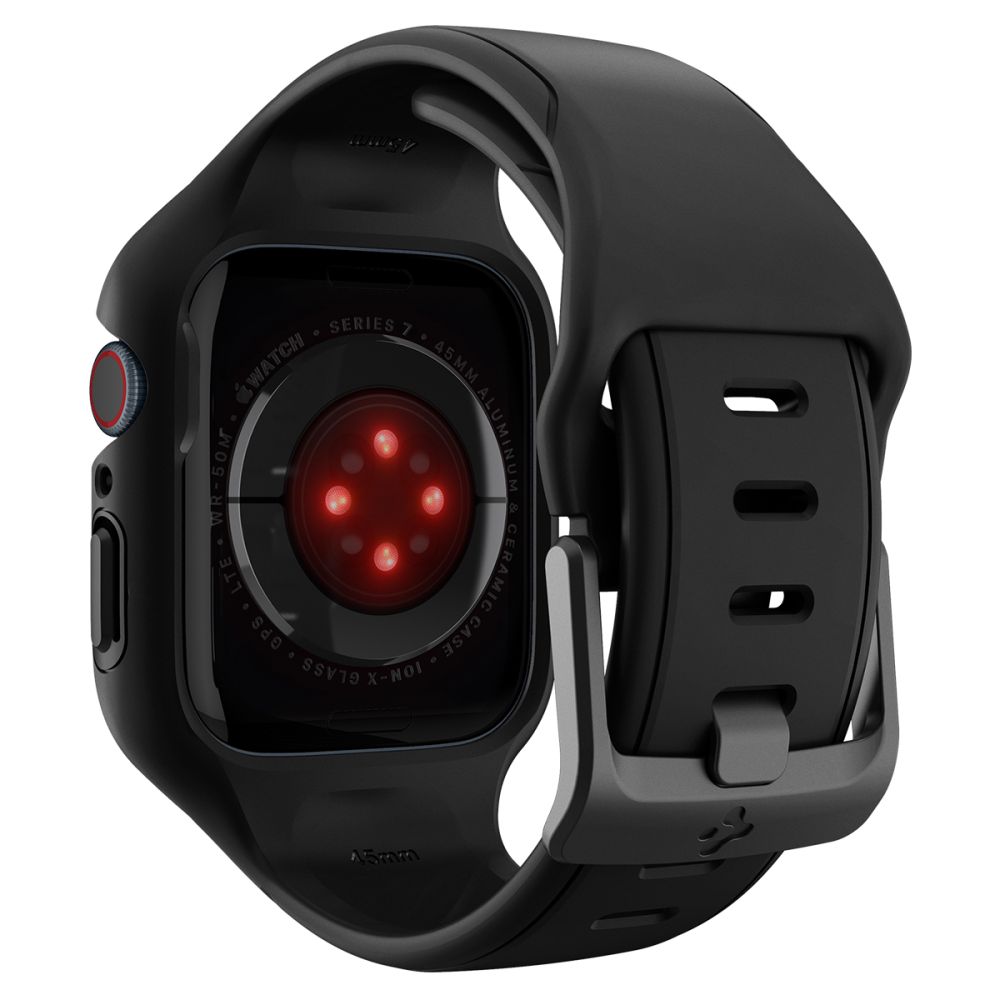 Apple Watch 45mm Series 9 Liquid Air Pro Case Black