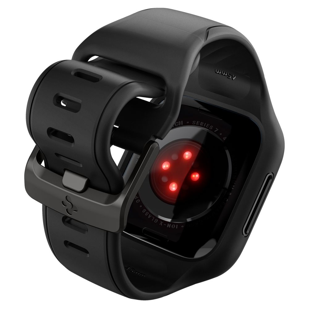 Apple Watch 45mm Series 9 Liquid Air Pro Case Black