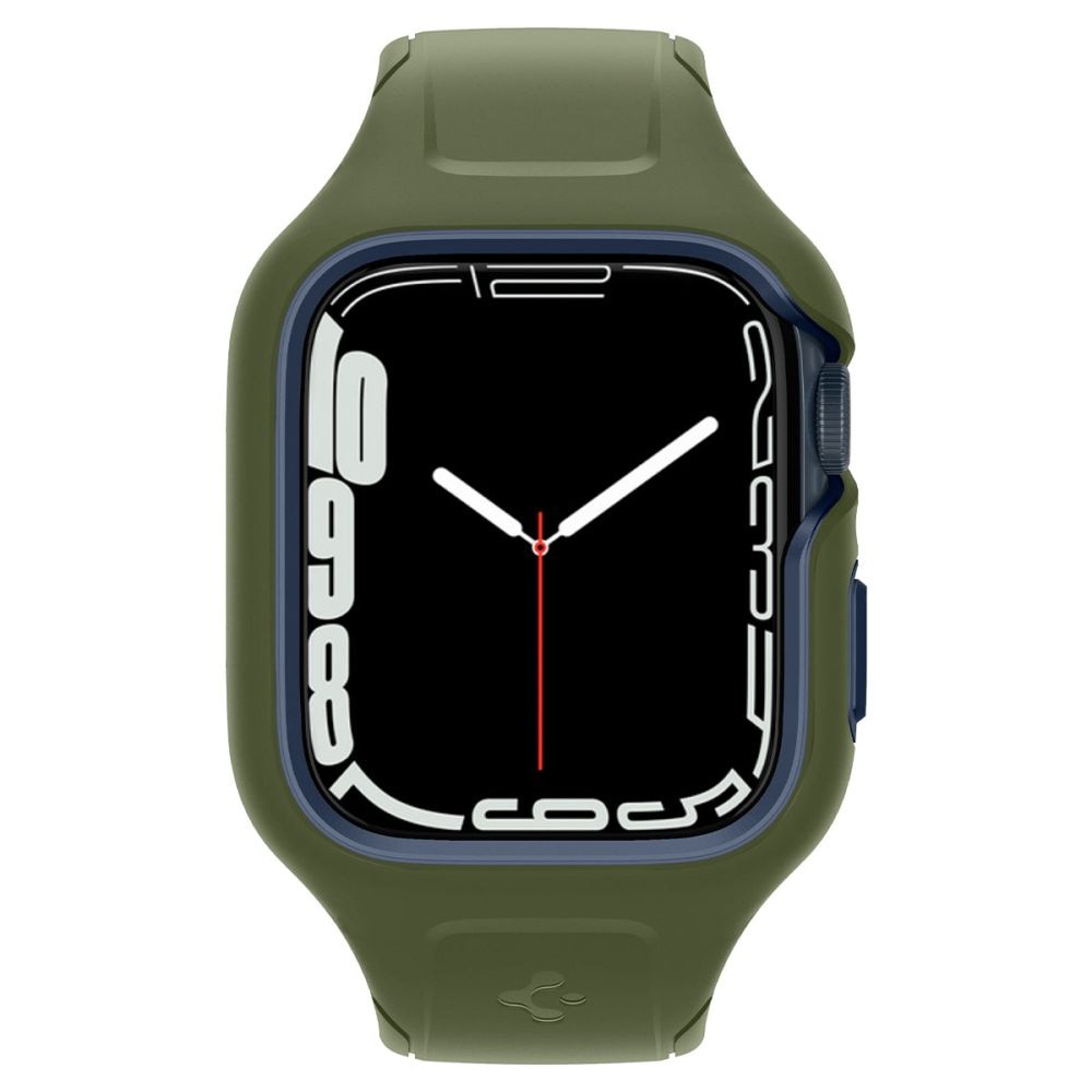 Apple Watch 45mm Series 9 Liquid Air Pro Case Moss Green