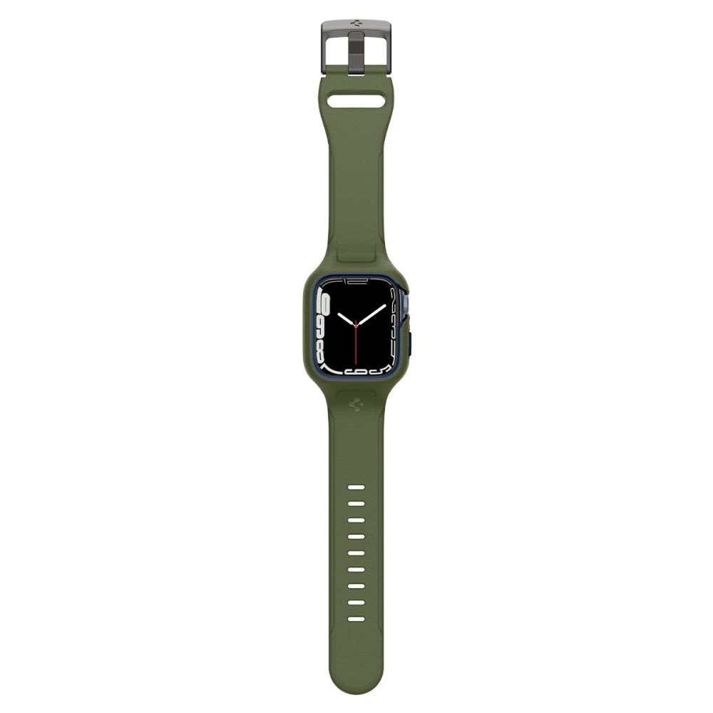 Apple Watch 45mm Series 9 Liquid Air Pro Case Moss Green