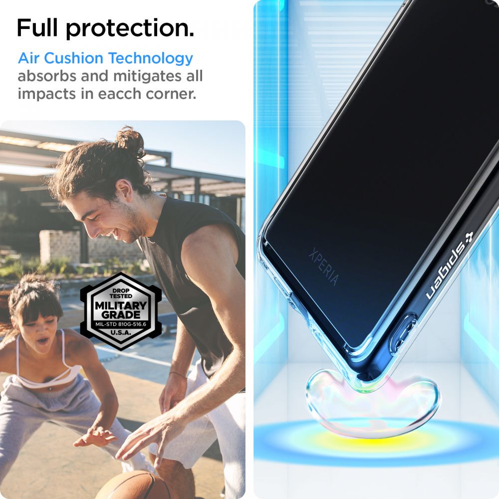 Sony Xperia 10 iV Case Ultra Hybrid Crystal Clear