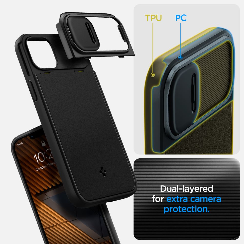 iPhone 14 Plus Optik Armor Mag Black