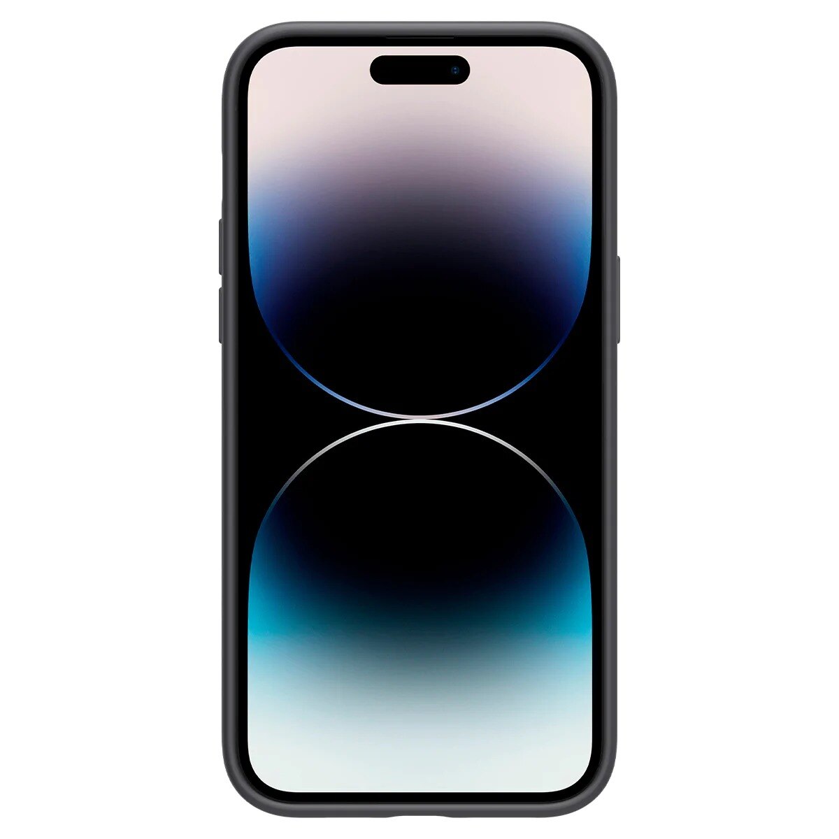 iPhone 14 Pro Case Silicone Fit Mag Black