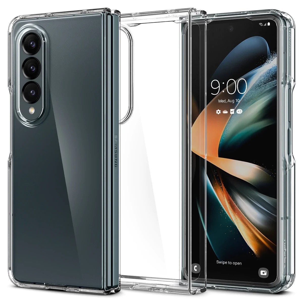 Samsung Galaxy Z Fold 4 Case Ultra Hybrid Crystal Clear