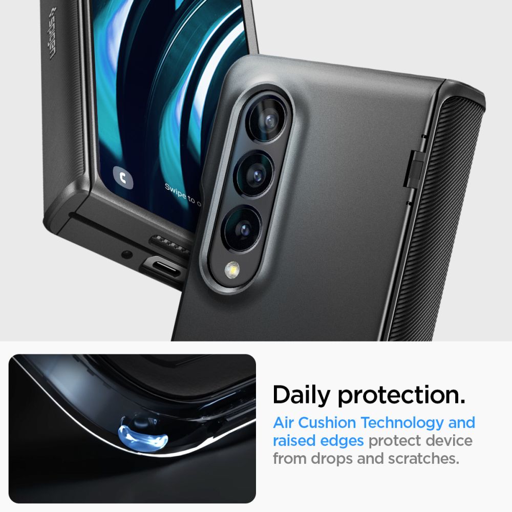 Samsung Galaxy Z Fold 4 Slim Armor Pro Case Black