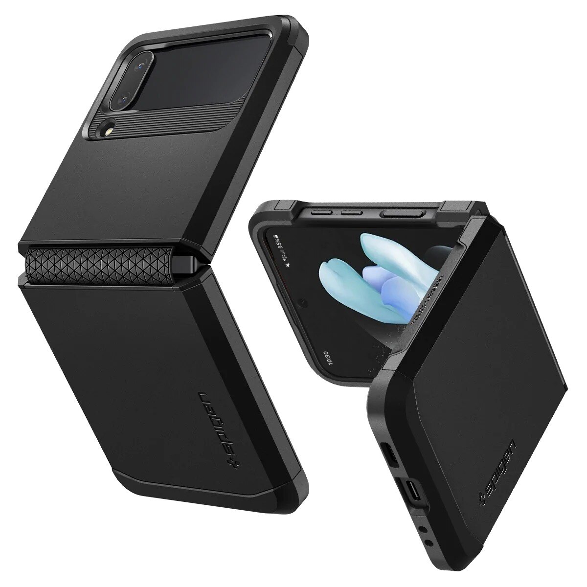 Samsung Galaxy Z Flip 4 Case Tough Armor Black