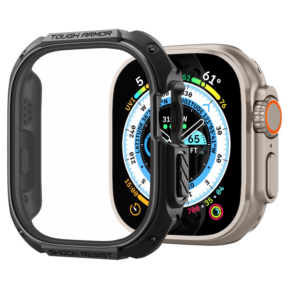 Apple Watch Ultra 49mm Case Tough Armor Black