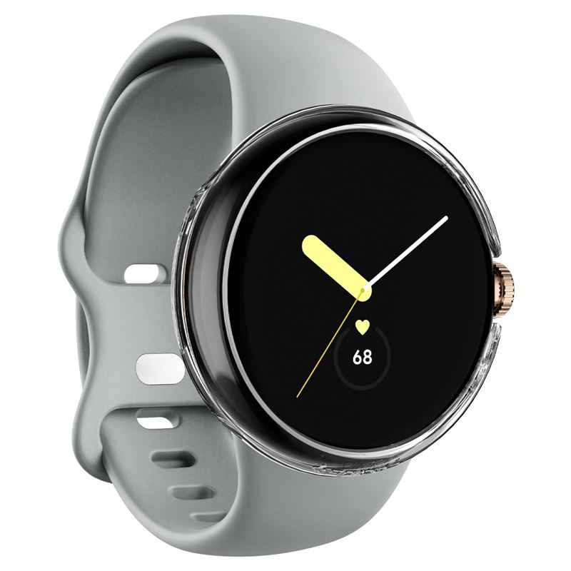 Google Pixel Watch 2 Case Thin Fit Crystal Clear
