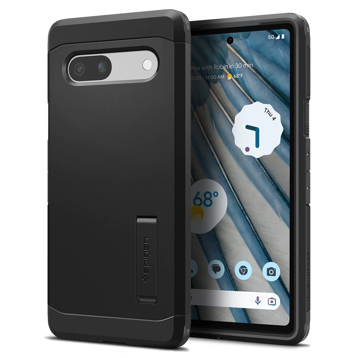 Google Pixel 7a Case Tough Armor Black