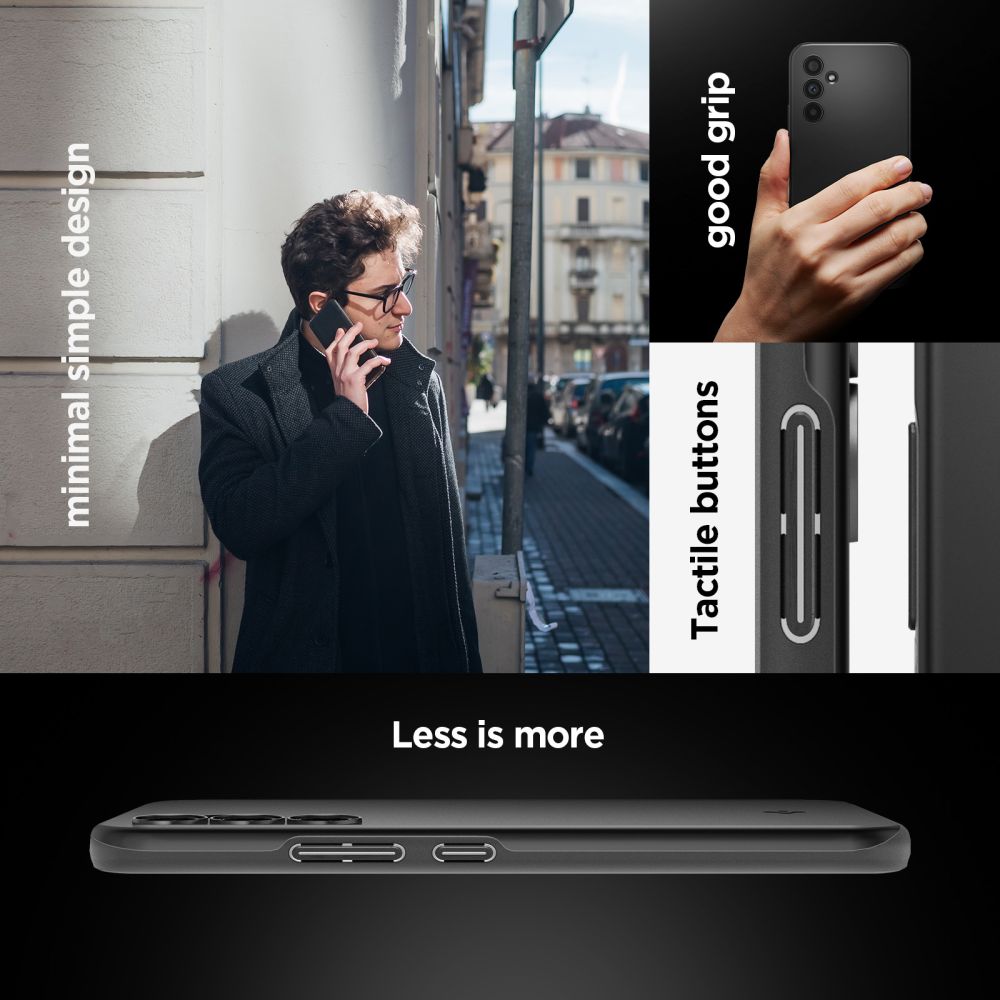 Samsung Galaxy A54 Case Thin Fit Black