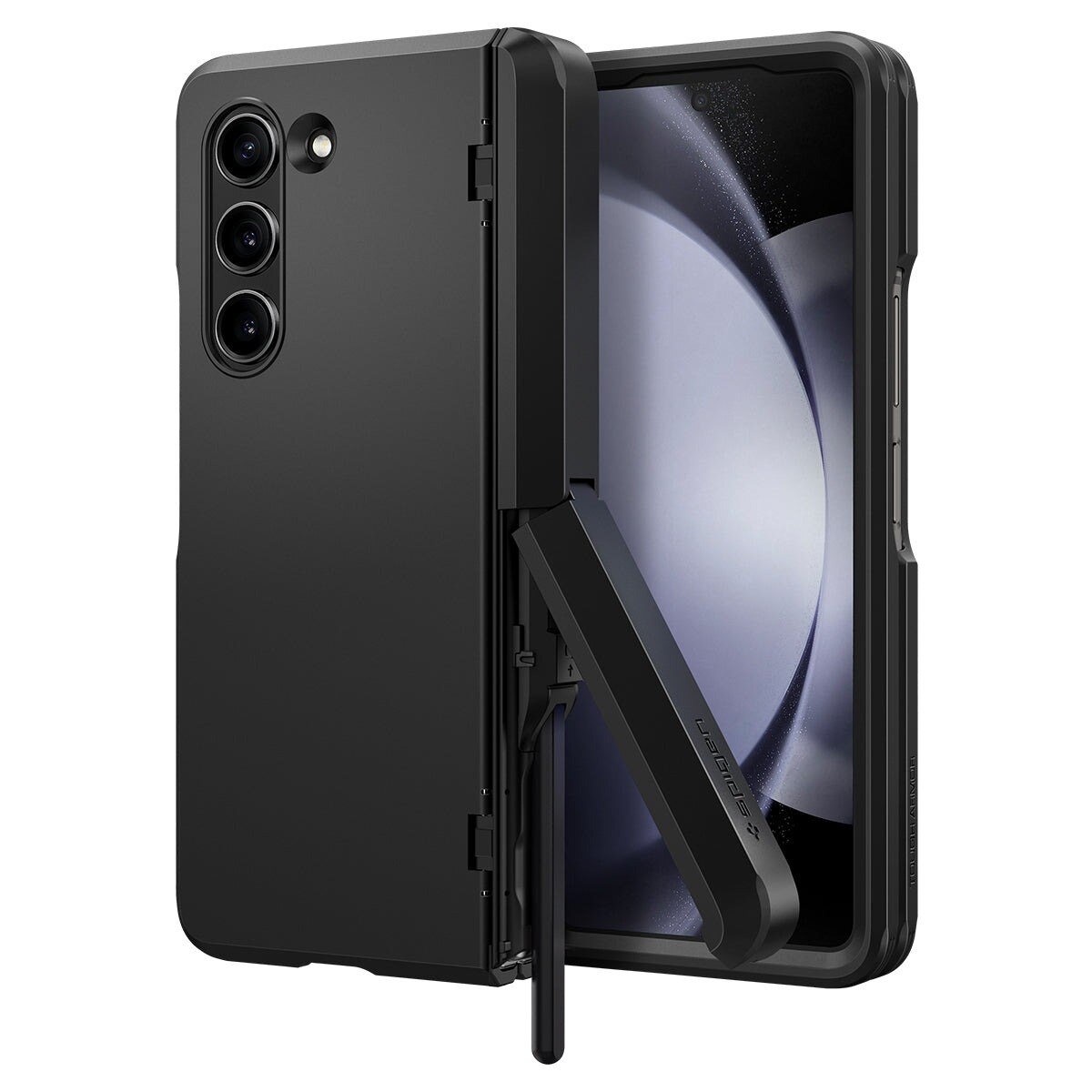 Galaxy Z Fold 5 Case Tough Armor Pro Black