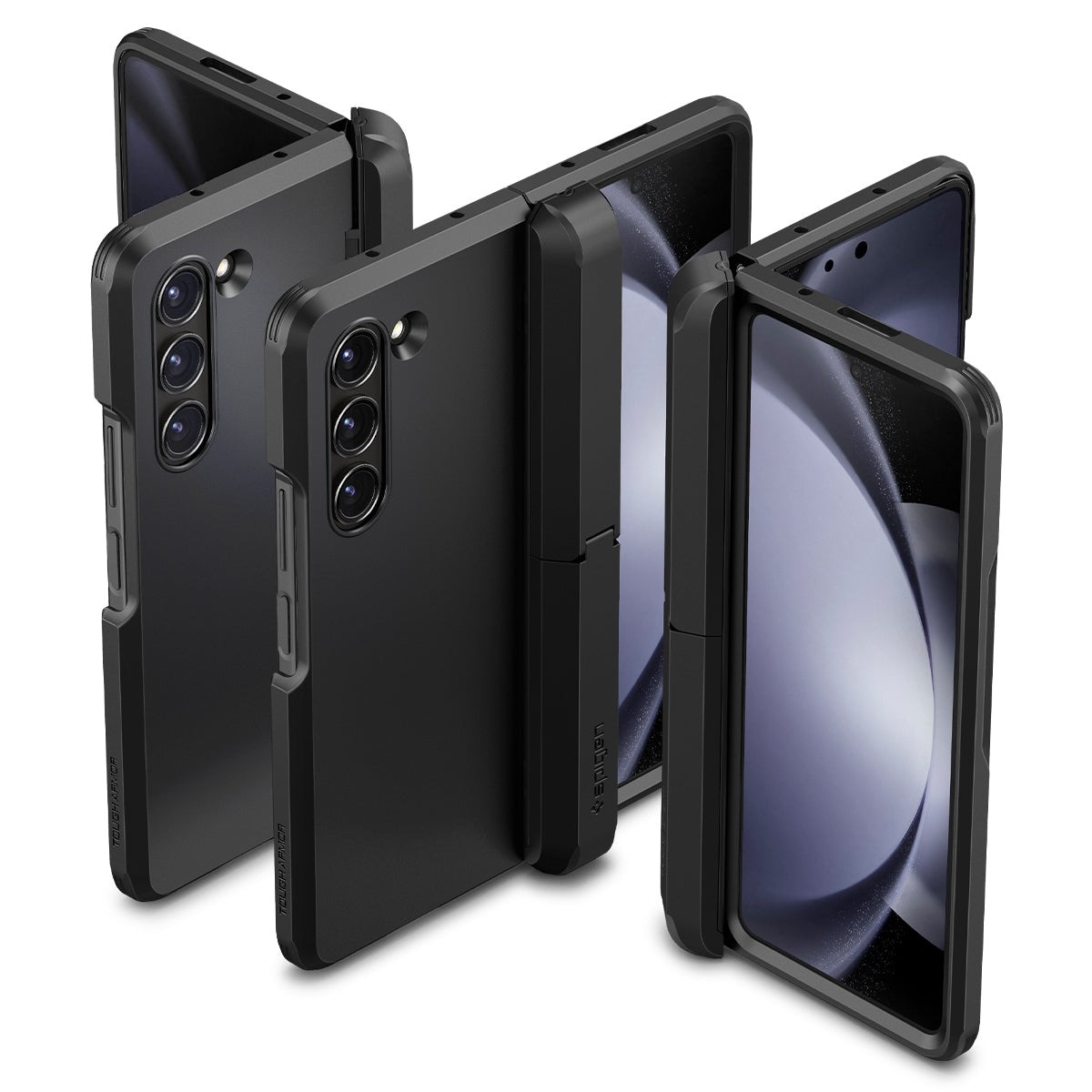 Galaxy Z Fold 5 Case Tough Armor Pro Black