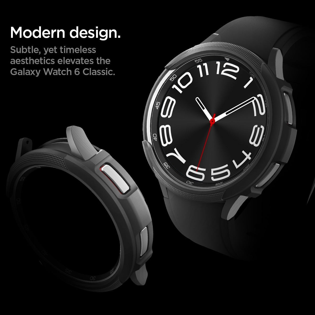 Samsung Galaxy Watch 6 Classic 43mm Case Liquid Air Black