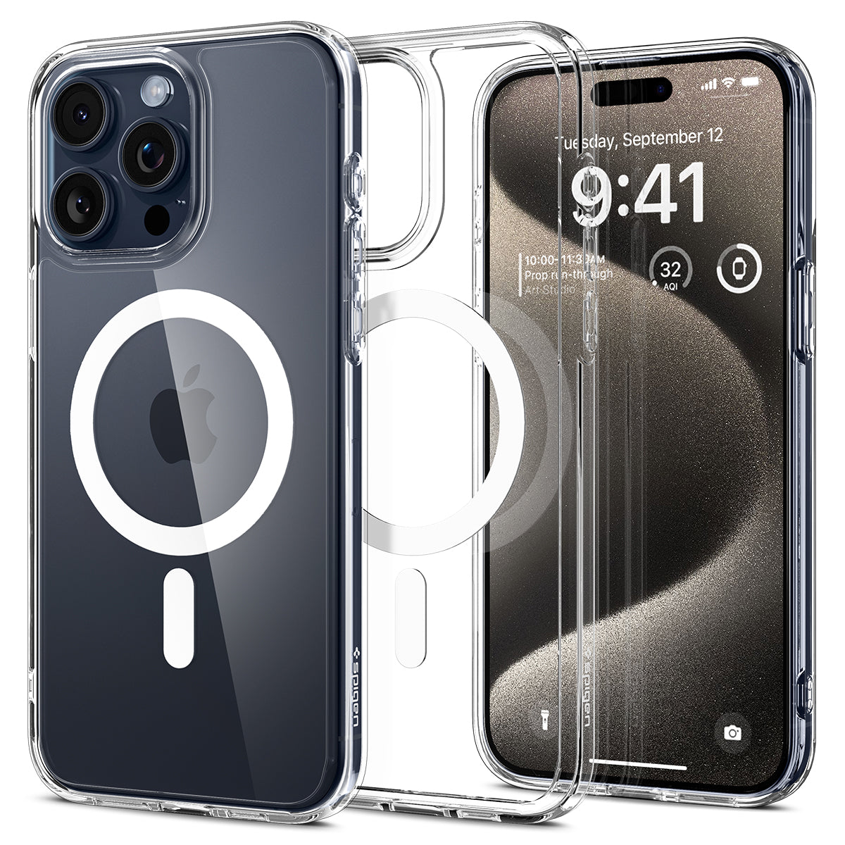 iPhone 15 Pro Max Case Ultra Hybrid MagSafe White