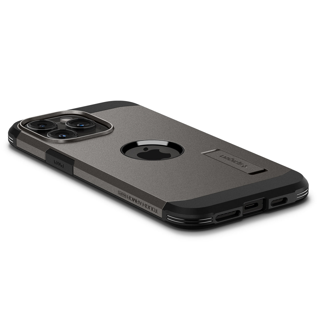 Funda Apple iPhone 13 Mini Spigen Rugged Armor (negro) - Funda