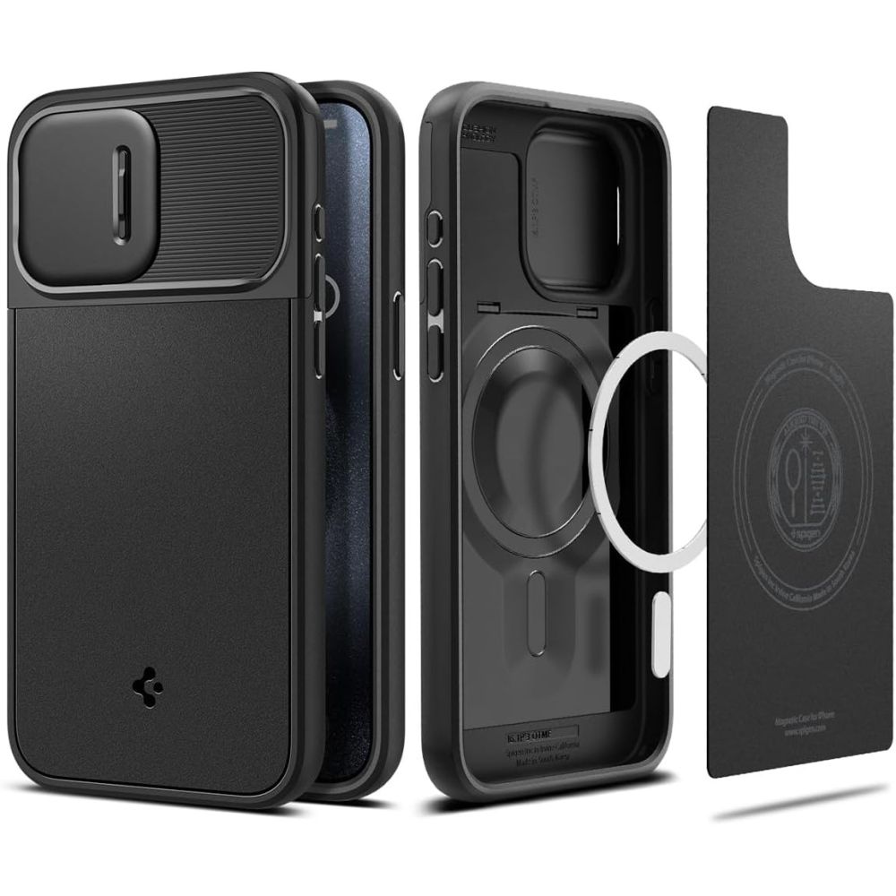 Spigen Liquid Air Armor Designed for Redmi Note 12 Pro/Poco X5 Pro 5G Case  (2023) - Matte Black