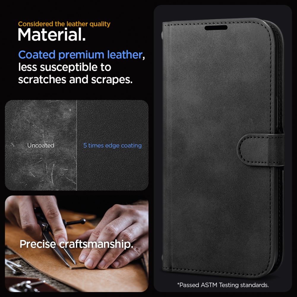 iPhone 15 Pro Max Wallet S Pro Cover Black