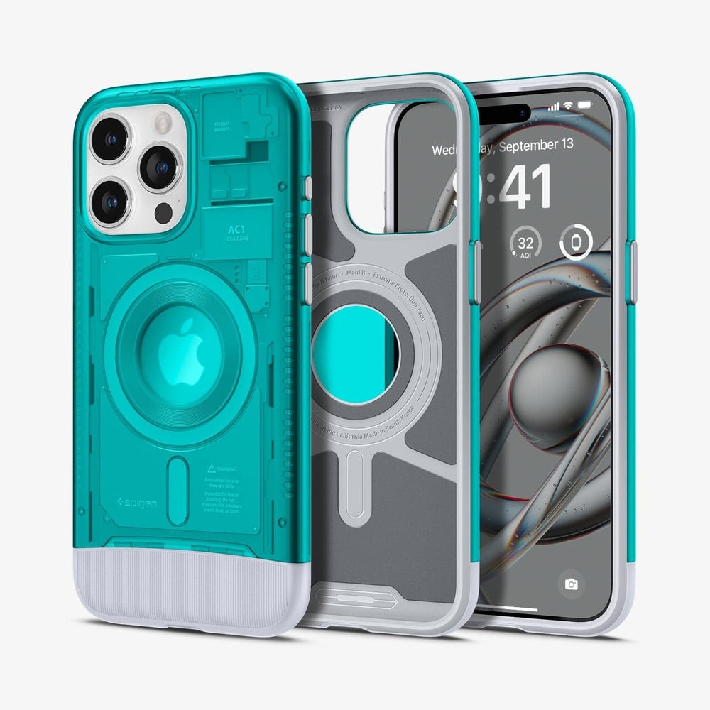 iPhone 15 Pro Max Case Classic C1 MagSafe Bondi Blue