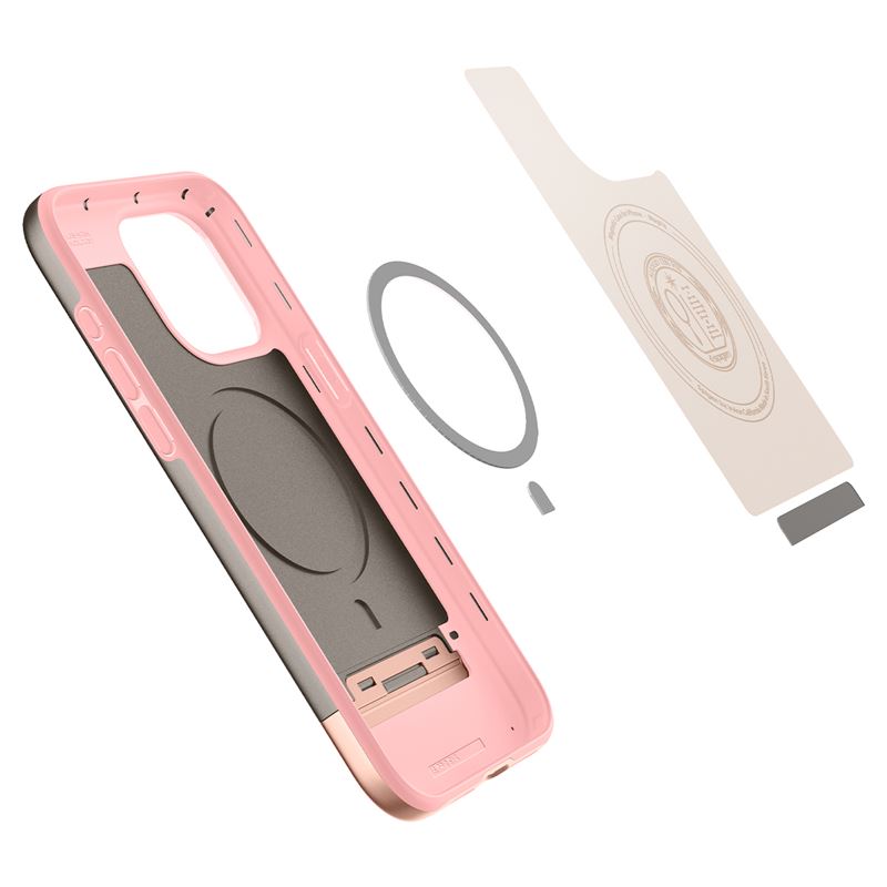 iPhone 15 Pro Max Case Style Armor MagSafe Rose Gold